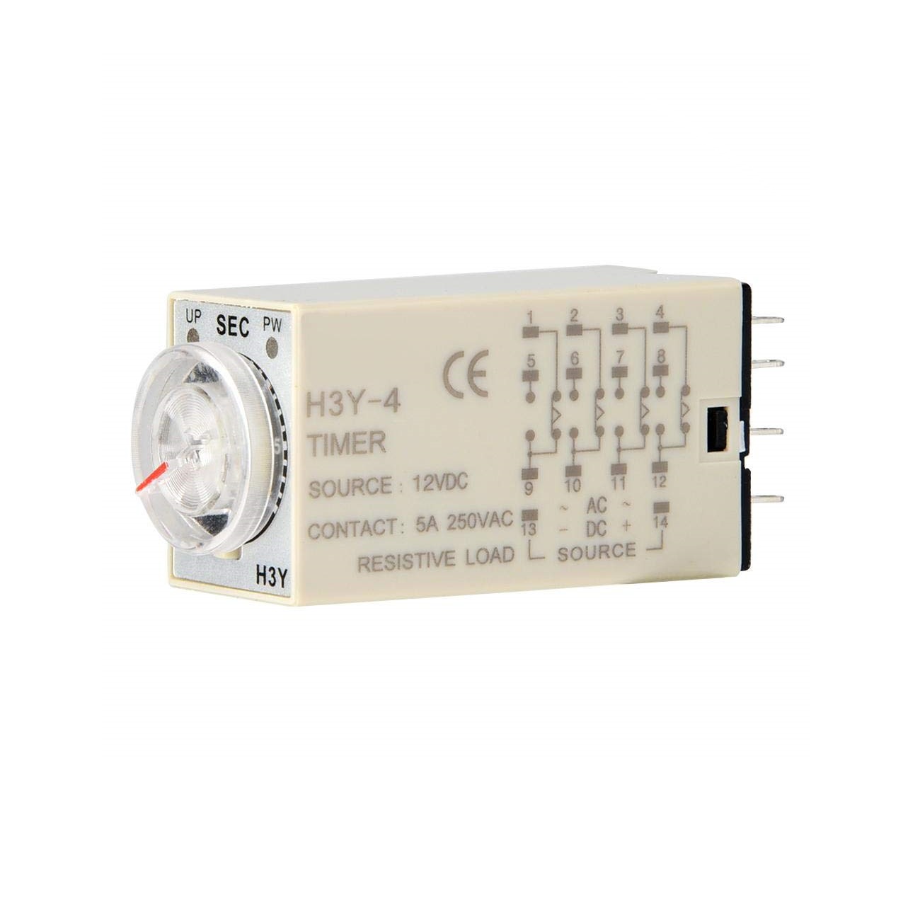 Omron Analogue Timer (H3Y4) DC 12V > Automation & Controls