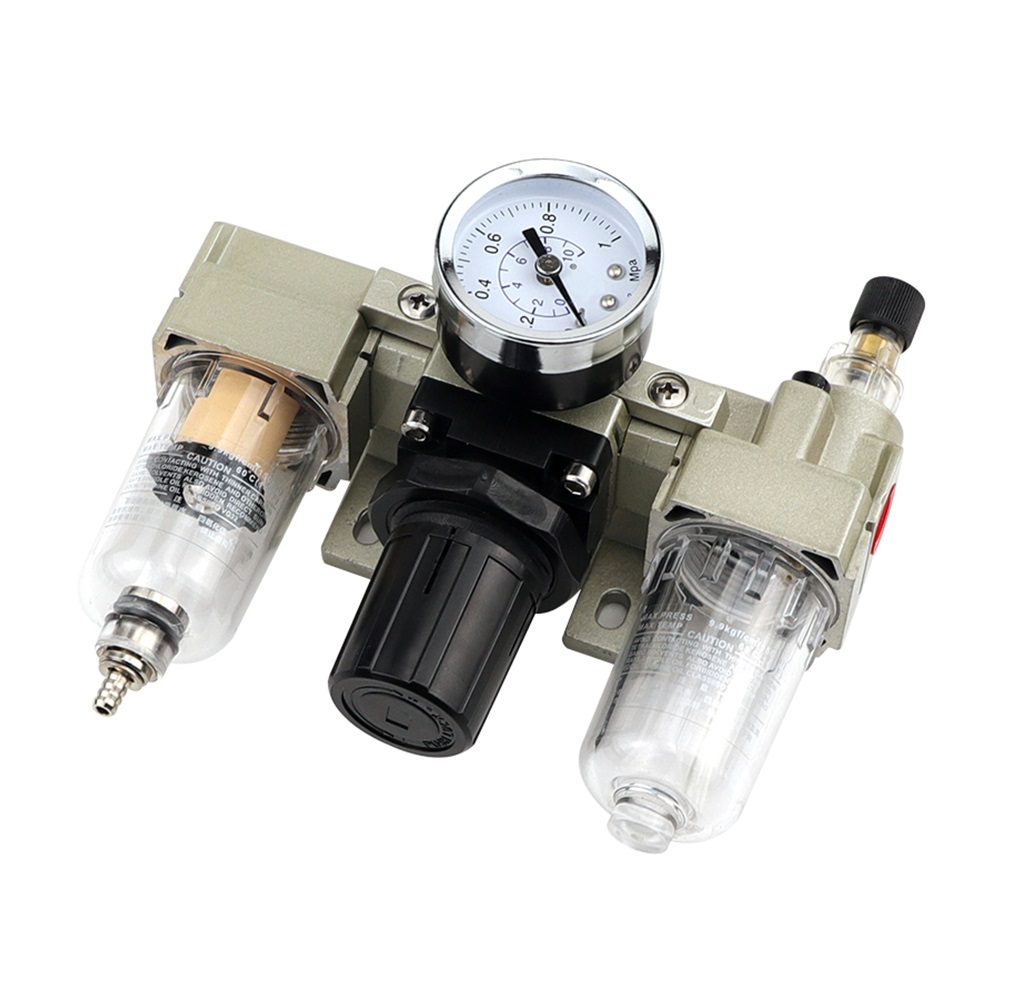 Pneumatic Regulator Filter (AC 200002) 1/4″ inch with Gauge
