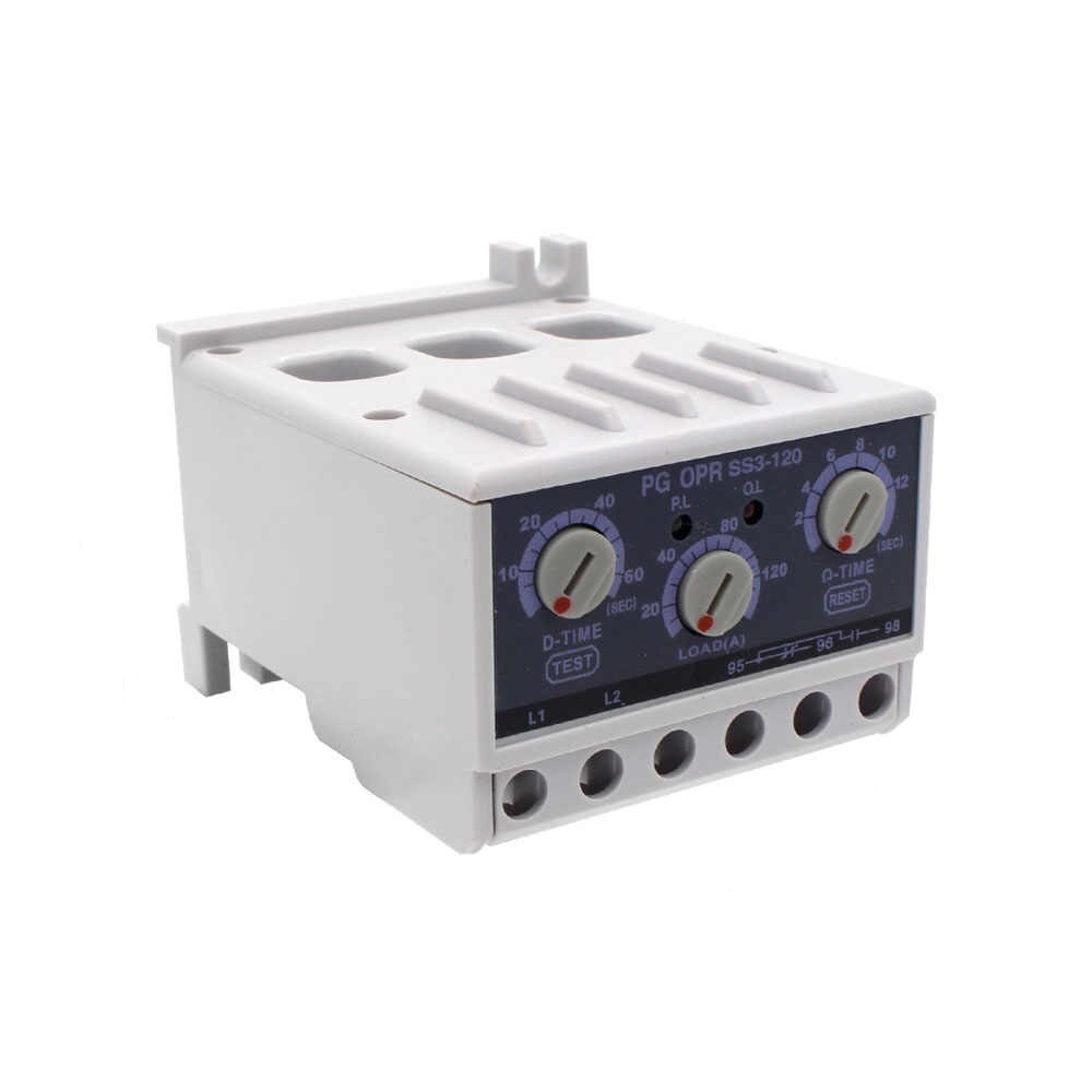 EOCR Motor Protection Electronic Over Load Relay upto 120A (OPRSS3120