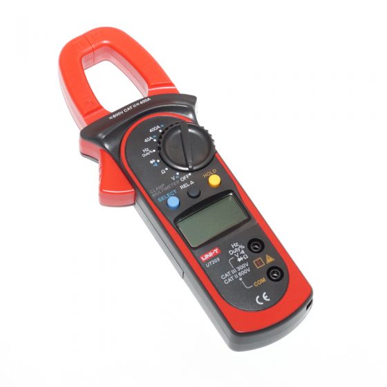UNI-T (UT-203) Digital Clamp Multimeter DC/AC Voltage & Current ...