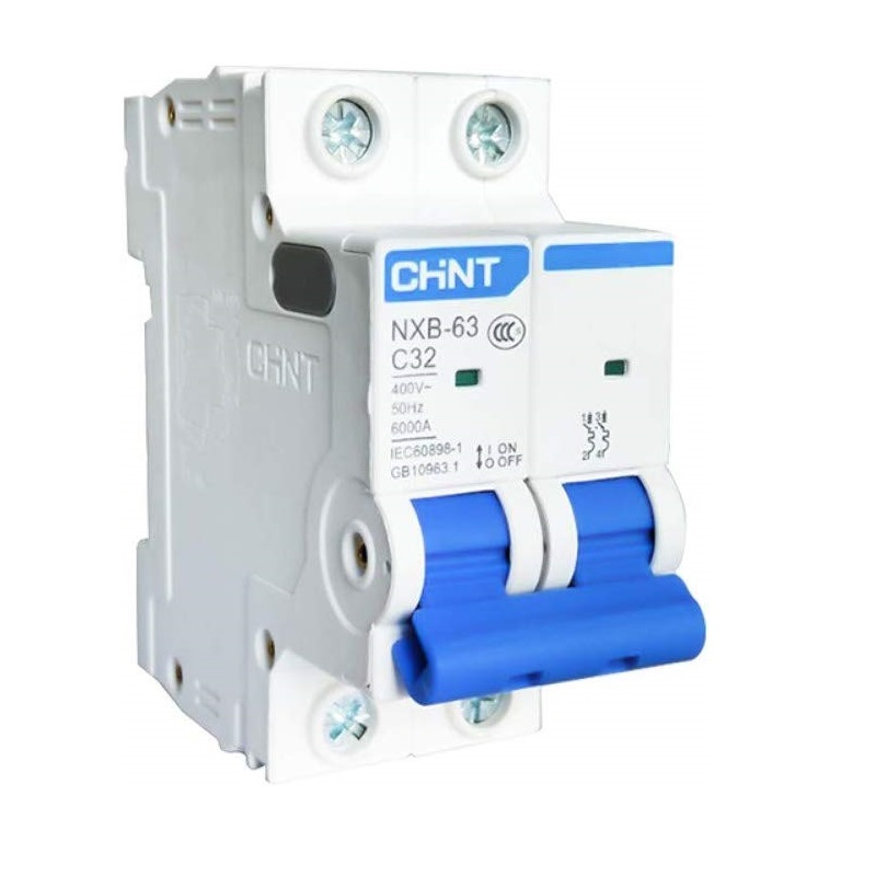 CHINT Miniature Circuit Breaker (MCB) 6kA (NXB-63C) 2pole