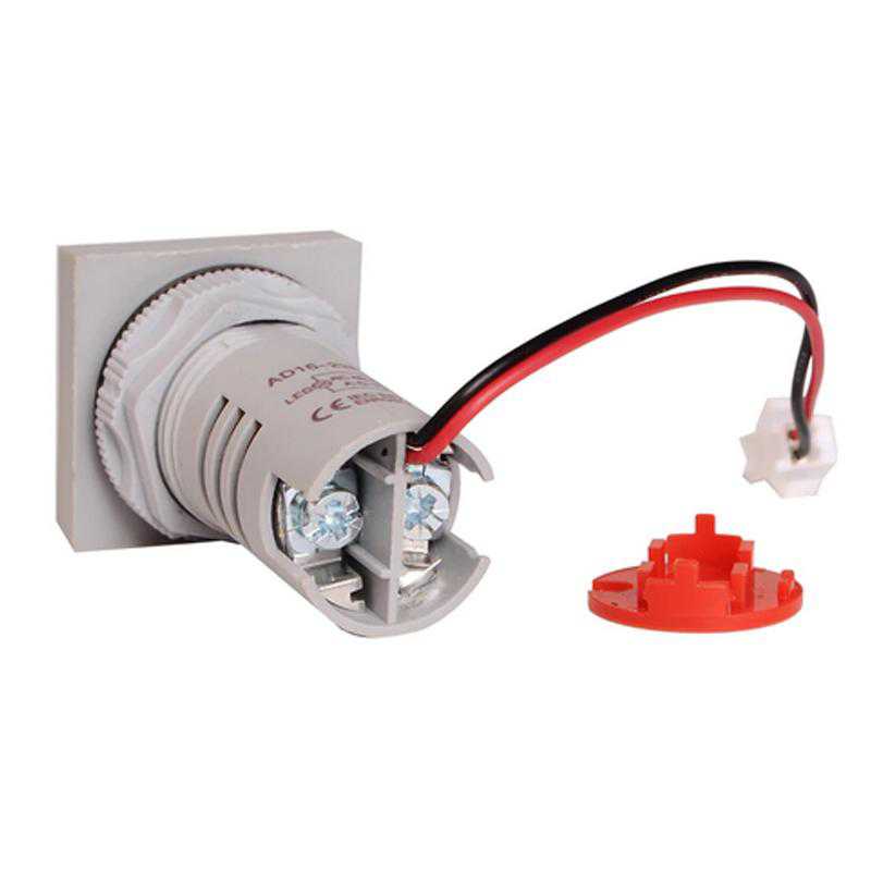 Digital Square Volt & Ampere Meter Indicator Type Hole Size (22mm) With Current Transformer - Image 4