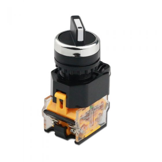 Push Button Selector Switch 2 Position 22mm (LA38) > Automation & Controls