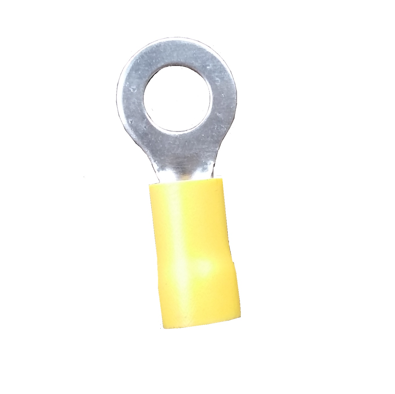4mm O-type Yellow Insulated Thimble/ Cable Lug (6mm hole) 100pcs