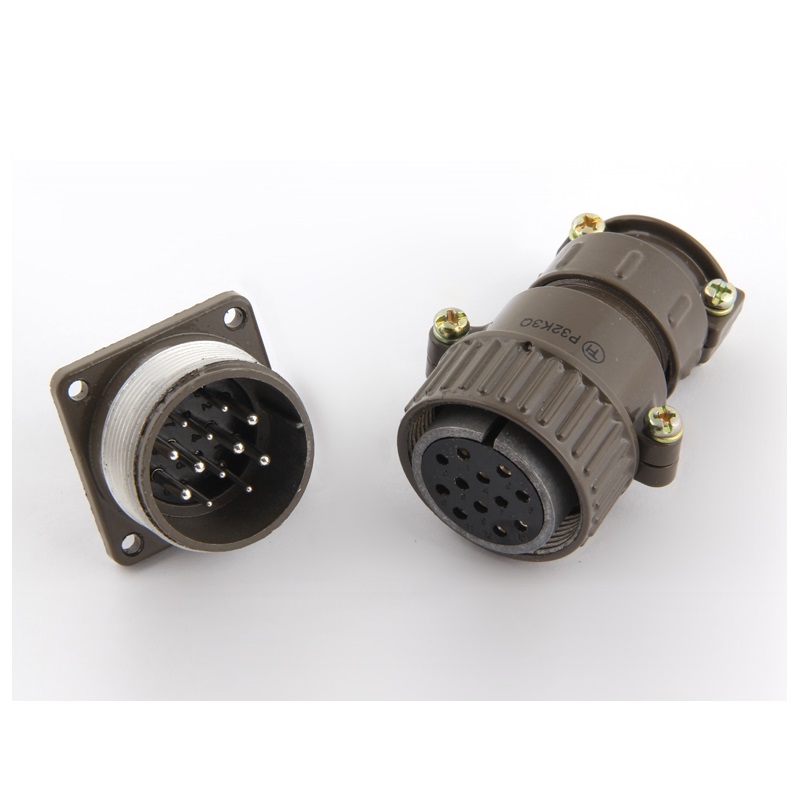 Aviation Plug Socket (P32K3Q) 12 Pin - Image 2