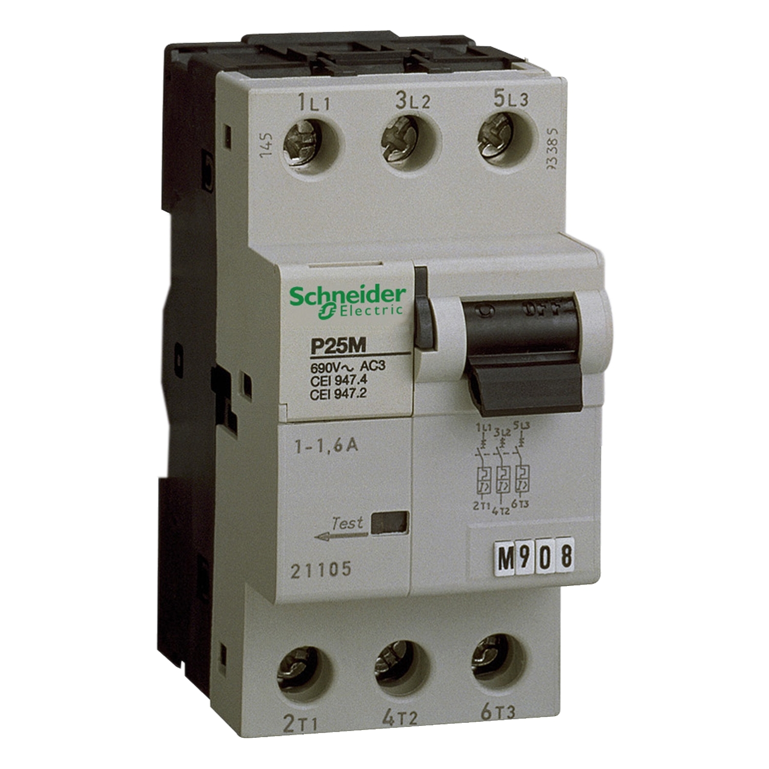 Schneider (P25M) Motor Protection Circuit Breaker 3 pole > Automation