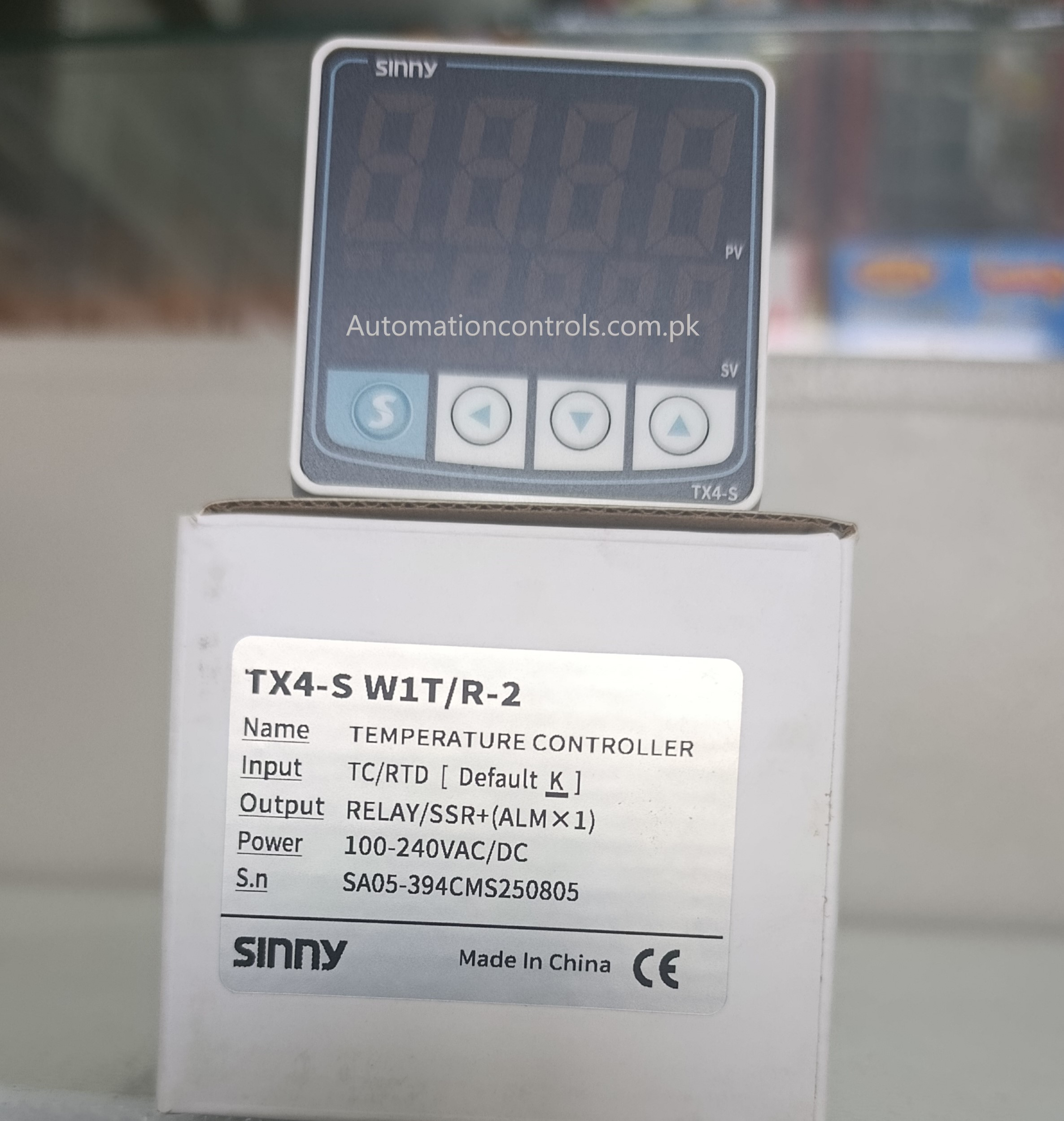 TX4-S 48x48 Temperature controller Relay/SSR