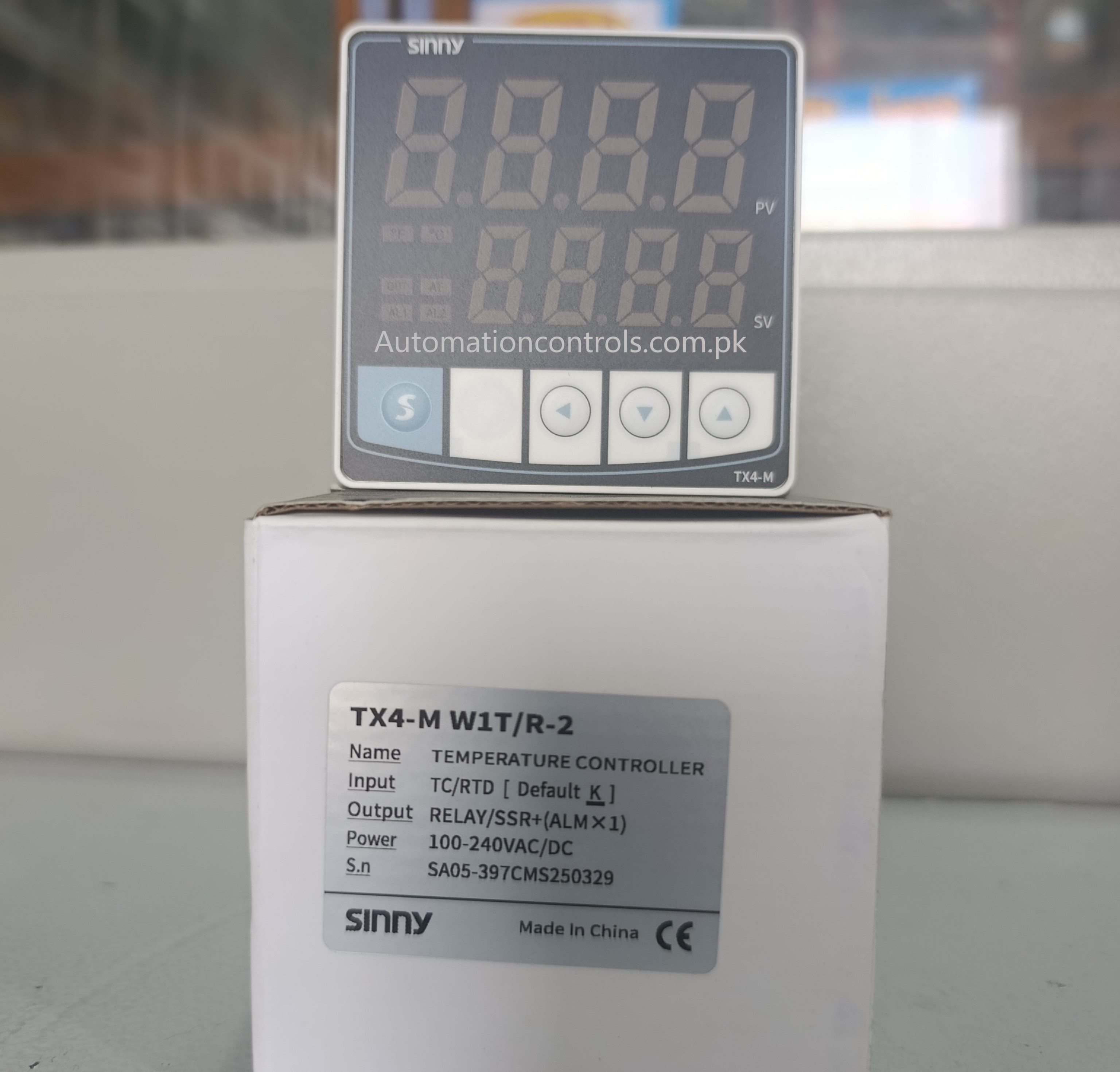 TX4-S 72x72mm Temperature controller Relay/SSR