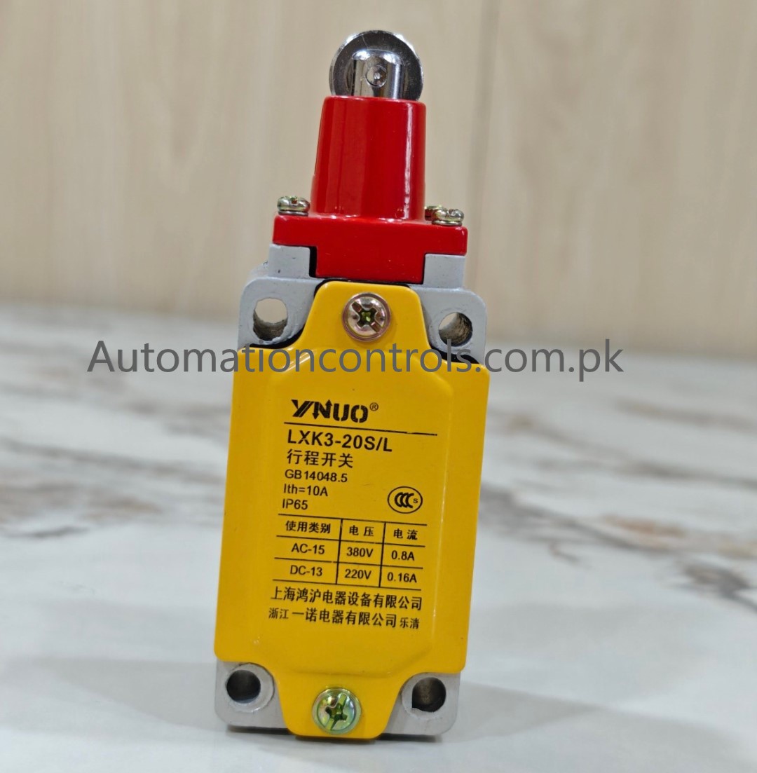 Limit Switch LXK3-20S/L Roller Plunger